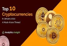 Top 10 Cryptocurrencies in January 2022